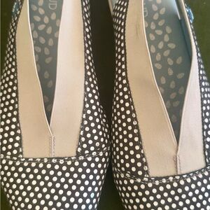 Cloud Chic Polka Dot Slip-On Flats
